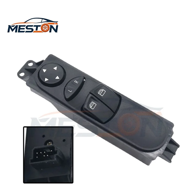 NOVO 6395450913 Botão de Controle Principal de Janela Elétrica de 7 Pinos para Mercedes-Benz W639 Vito Mixto Kasten 2003-2015 A6395450913