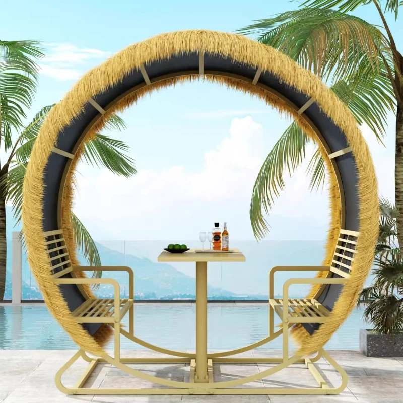 

wedding dress shooting outdoor round tables chairs for outdoor leisure courtyard park seaside other tables chairs combination