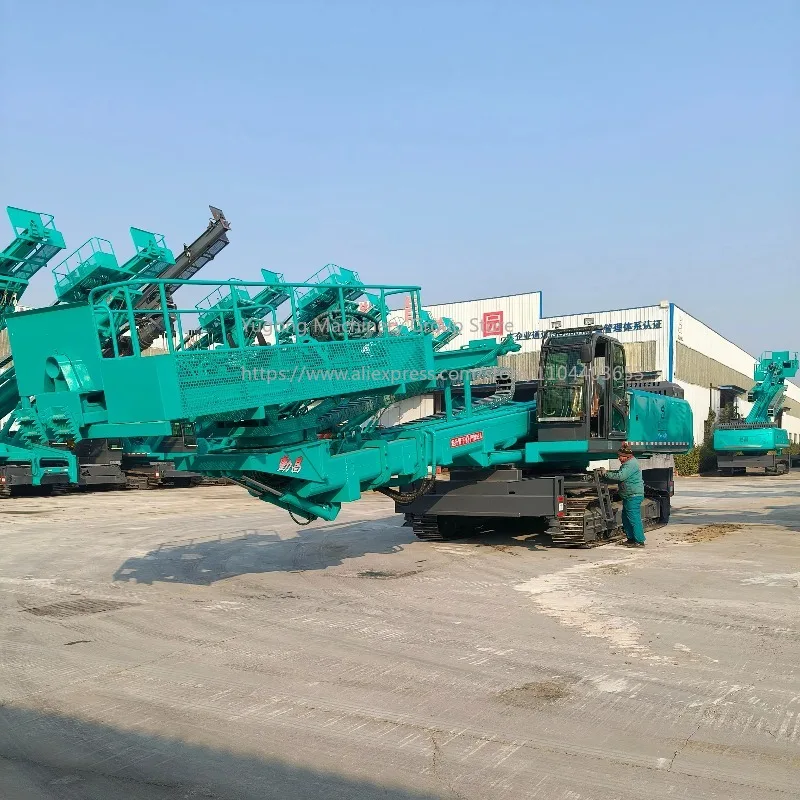 Hydraulic Track Mounted Deep Hole Drilling Rig for Slope Protection and Retaining Walls for Construction-on Sale