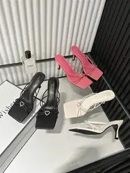 New  Woman Summer Sandals Flat Shoes Lace Up Women Beach Slides Footwear Flip Flops Open Toe Sandals Sandalias Mujer