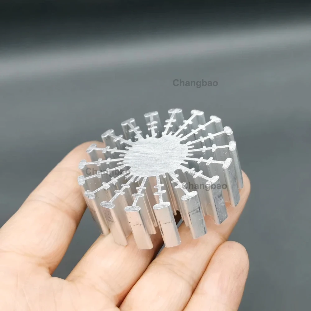 Picture 4: 3W 4W COB High Power Led Heatsink Diameter 50mm Height Radiator