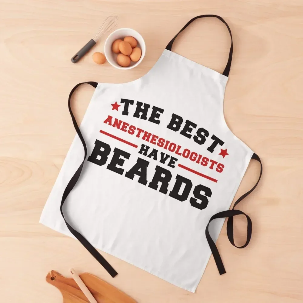 

Anesthesiologist gifts Apron chef for man Smock for hairdressing kindergarten teacher Kitchen Items For Home Apron