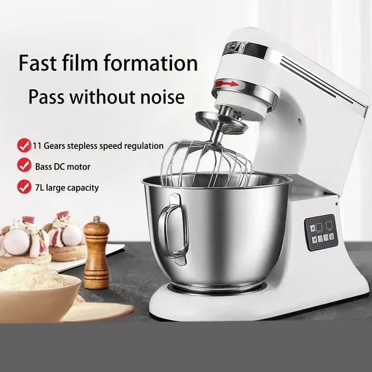 Commercial 5L Multifunction Kneading Machine  Bread Cream High Quality Dough Mixer