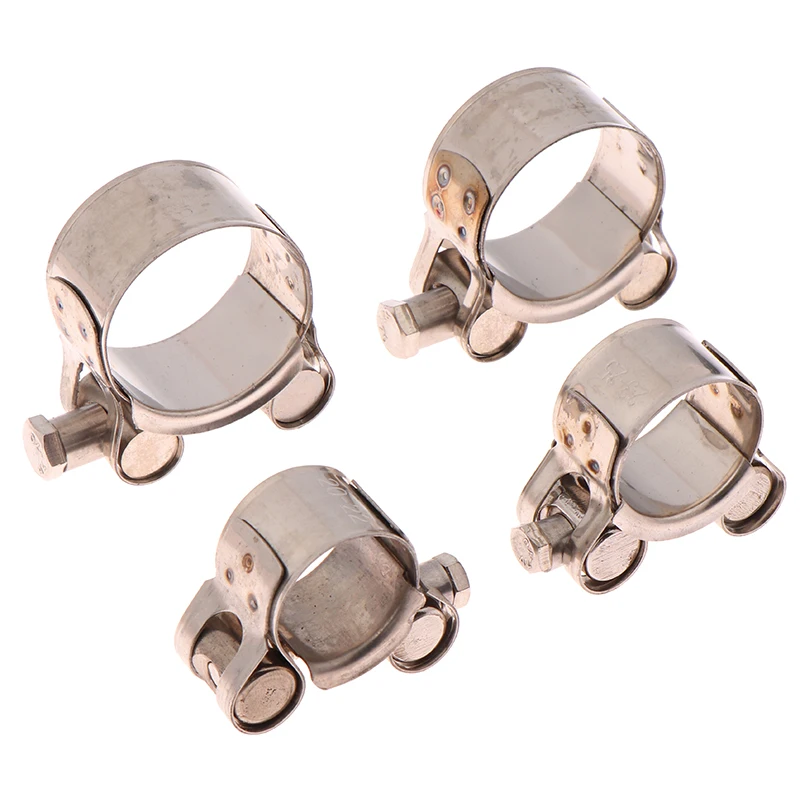 1 قطعة 304 الفولاذ المقاوم للصدأ مشبك خرطوم قوي لأنابيب الهواء والمياه العادم دائم ختم عالية القوة ، أداة لحام إصلاح #5