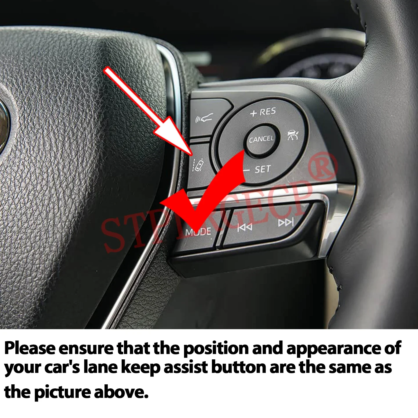 Dedicated Lane Centering Assist Auto Off Harness for Toyota Highlander Kluger XU70 2020-2026 Smart Memory LTA LDA Cancel Cable