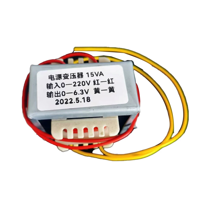 BAHOD 15w 220v Naar 6.3v 5v Transformator Gloeidraad Transformator voor Vacuümbuizenversterker