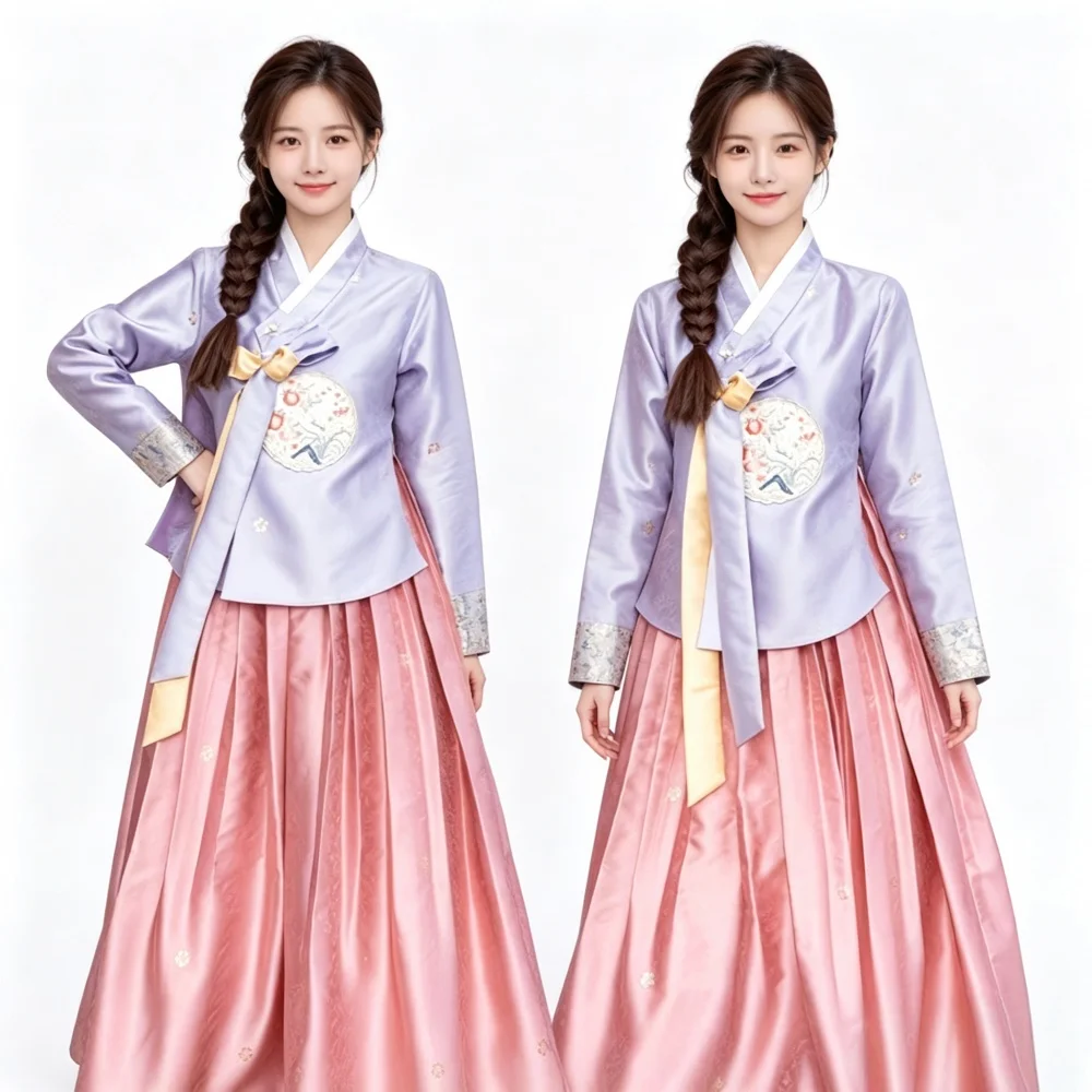 korean-ethnictraditional-korean-costume-princess-dress-female-hanbok-palace-travel-classical-dance-women's-court-hanbok-set