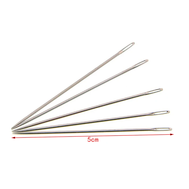 25PCS High Hardness Stainless Steel Sewing Needle Cross Sewing Clothes Needles