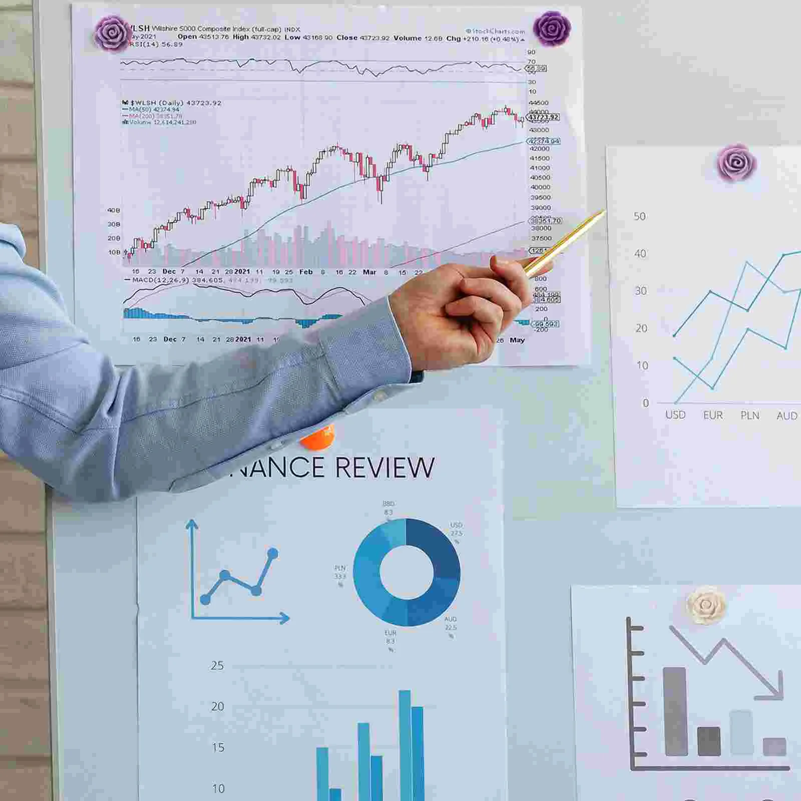 40 Pcs Purple Thumbtacks Multi Function Push Pins Compact Desk Accessories Office Supplies Cork Board Tacks Map