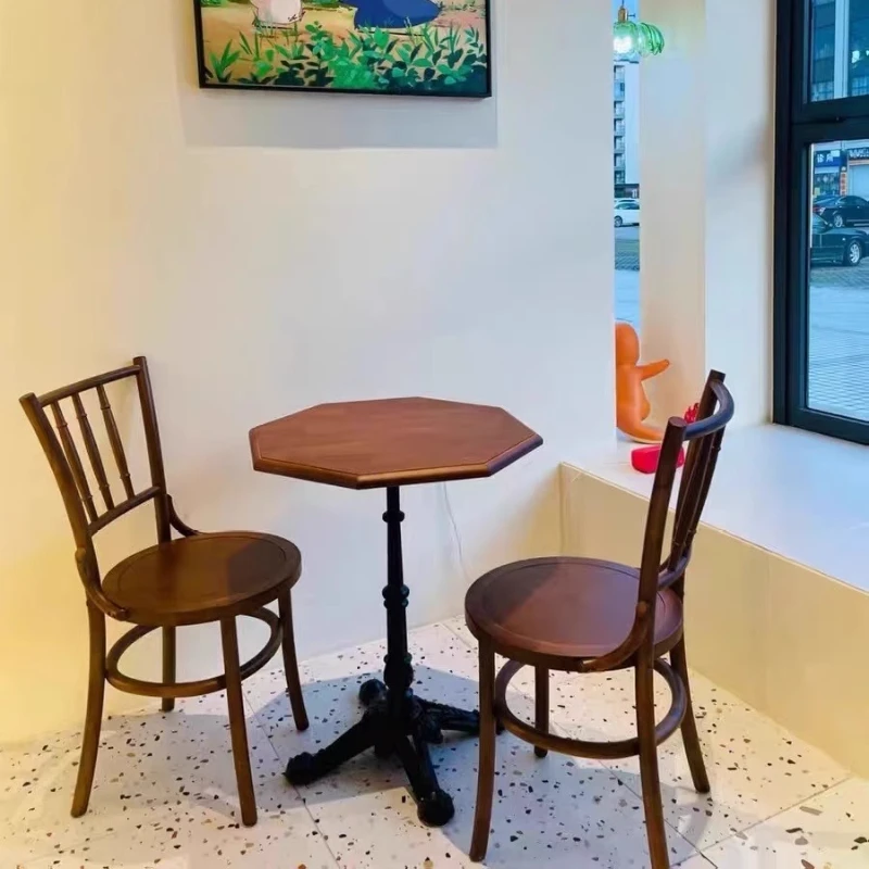 

American Rattan High-end Dining Chairs Modern Fashionable Solid Wood Back Chairs Elegante Y Hermoso Dining Room Furniture