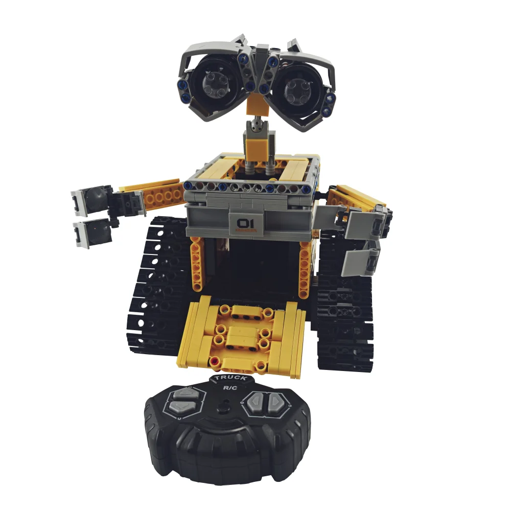 Technische Anime Film Robot Bouwstenen Upgradeable RC Elektrische 3 IN 1 Dinosaurus Tank Zoekrobot DIY Gemodificeerde Speelgoed Voor Jongen