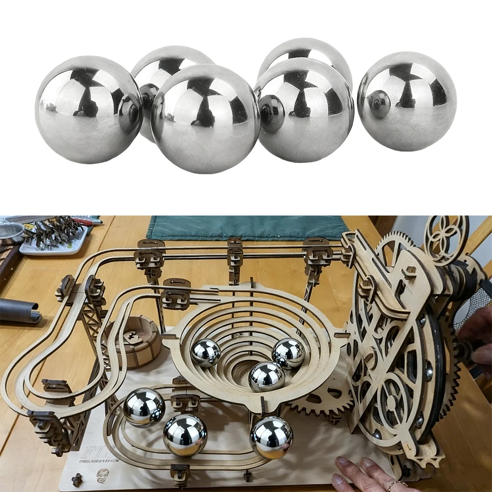 Stainless Steel Solid Smooth Bearing Steel Ball 2/3/4/5//6/7/8/9/10/14/16/25mm Spherical Bead Precision Bicycle Wheel DIY Balls