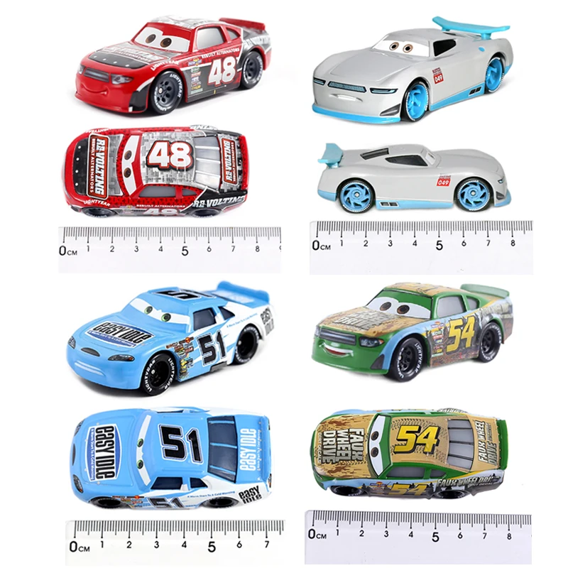 Pixar Cars Anime-Figuren Doc Hudson Ramone Lightning McQueen Fillmore Racing Metallmodell Rennwagen Spielzeug Kindergeschenke – Detail 7