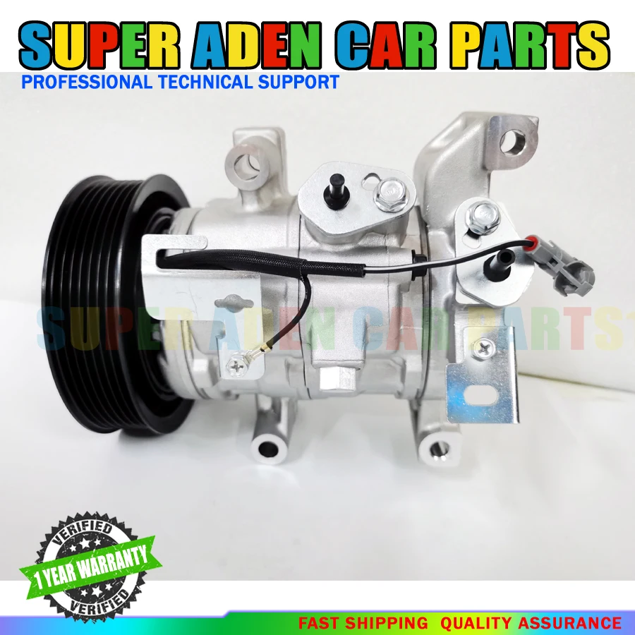 

Компрессор кондиционера 10SRE11C для Toyota Hilux 4472802720 4471609060 883200K580 883200K520 88320-0K660 883200K670 883200K550