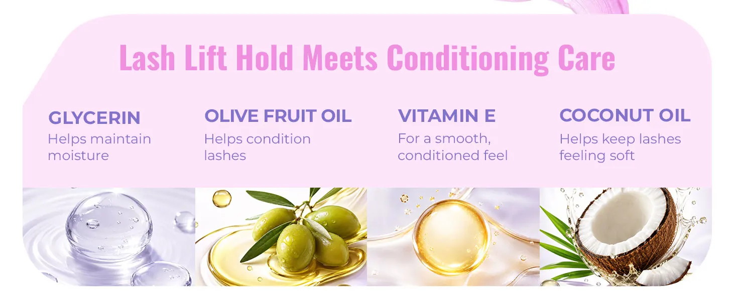 PERMANIA Wimpernlifting-Kleber, Wimpernlifting-Balsam für starken Halt ohne Verklumpen, Applikator-Pinsel, Wimpernlifting-Zubehör – Detail 5