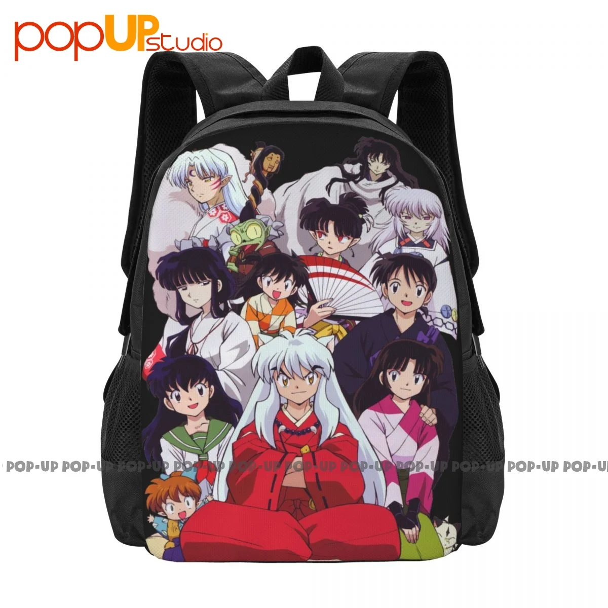 Inuyashas Art Backpack Large Capacity Bookbag Creative Personalised Clothes Backpacks