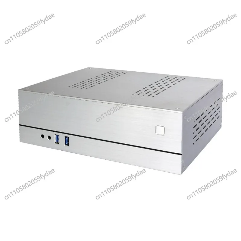 A-02 Mini Computer Ca-se Half High Graphics Card Net-work Inter-face Card Small 1U,Horizontal ITX Mini Chassis