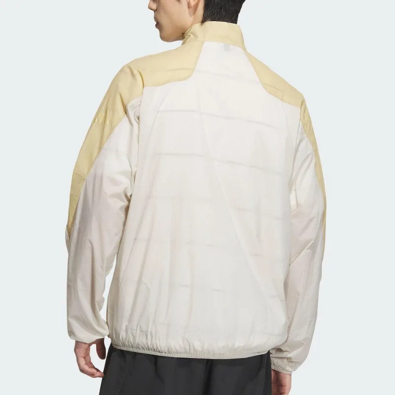 Adidas Summer Men's Woven Stand-up Collar Classic Sports and Leisure Jacket JZ8424