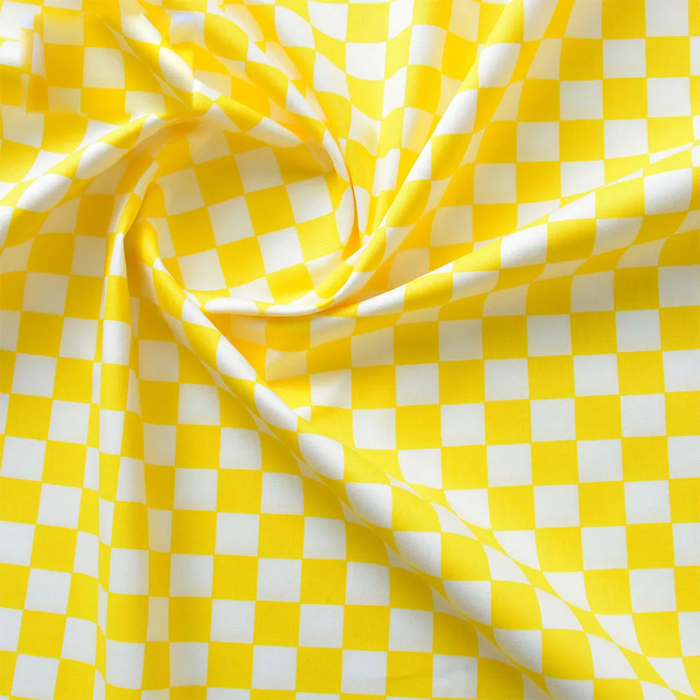 160x50cm 100% Cotton Twill Plaid Checkerboard Check Fabrics DIY Sewing for Dress Clothing Quilting Bedding Tablecloth Patchwork