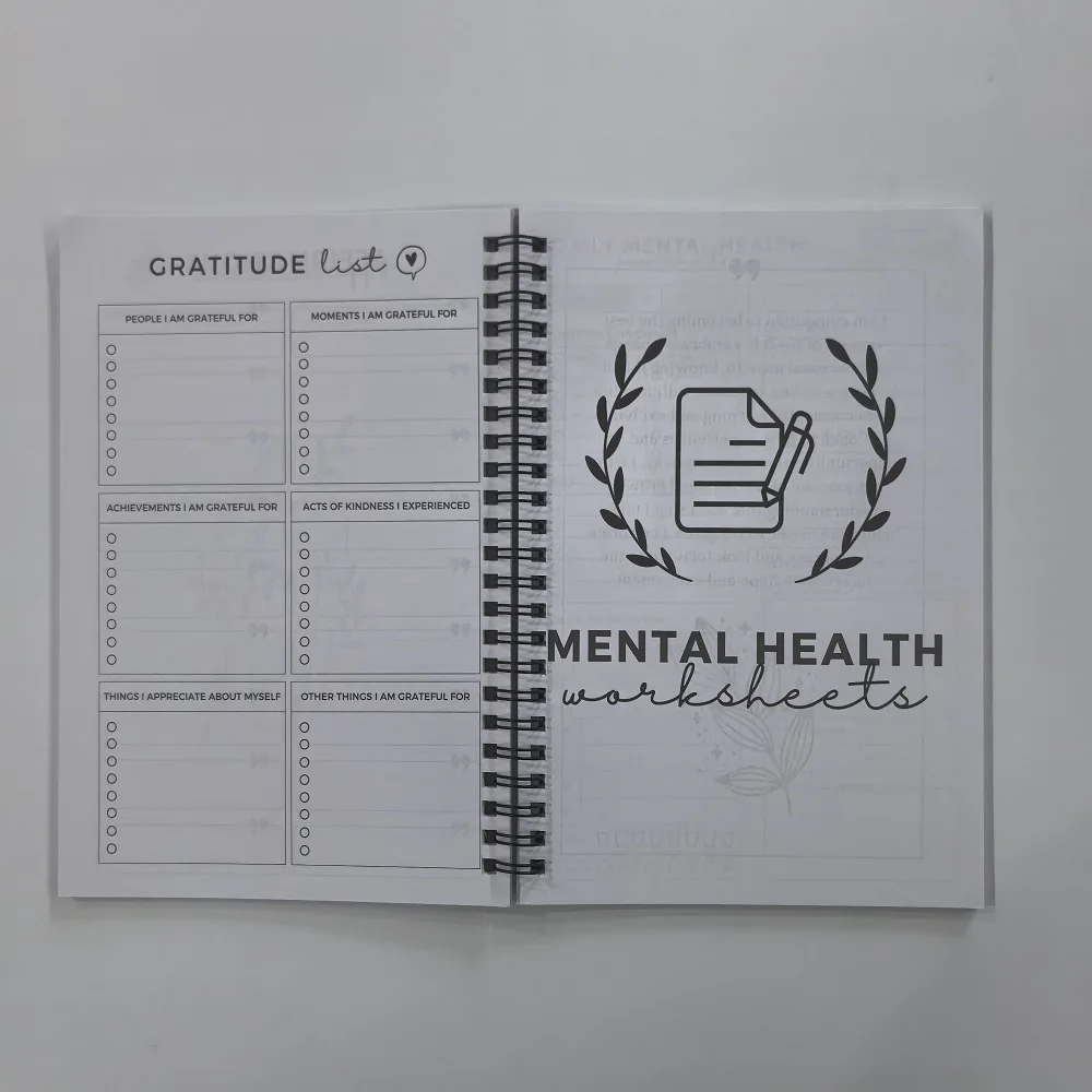 5 Books in 1 Planner CBT + DBT + ACT workbook cognitive behavioral therapy,dialectical behavior therapy and commitment therapy