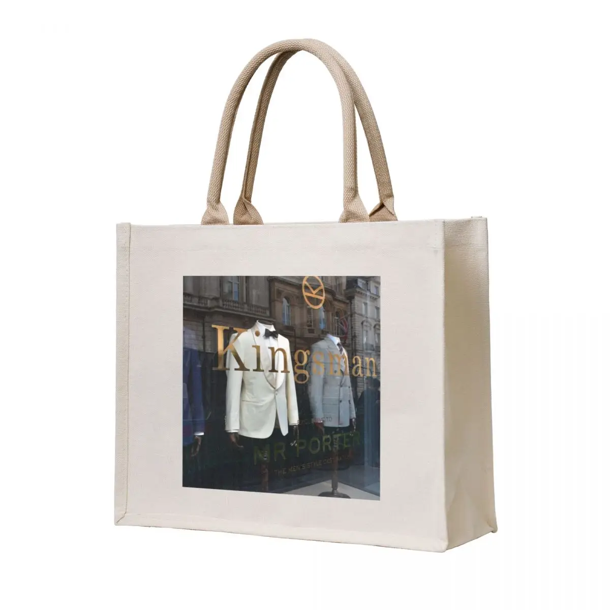 

Suits of Kingsman Tote Bag shopper bags for women tote bags aesthetic tote bag screen large size bags