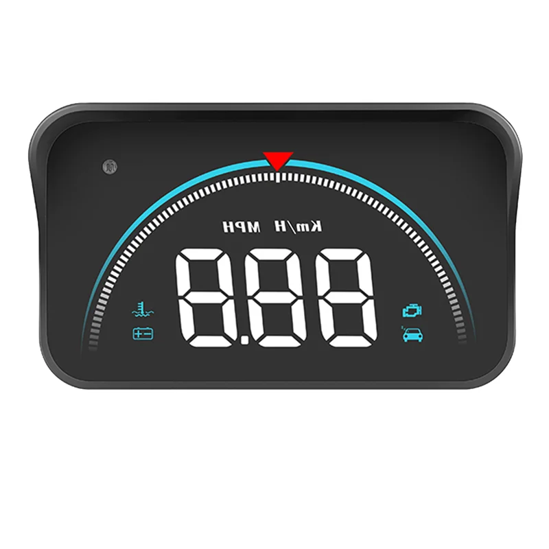 

Leading-Edge-M8 HUD Head-Up Display OBD Car Display Speedometer Universal Durable Easy Install Easy To Use
