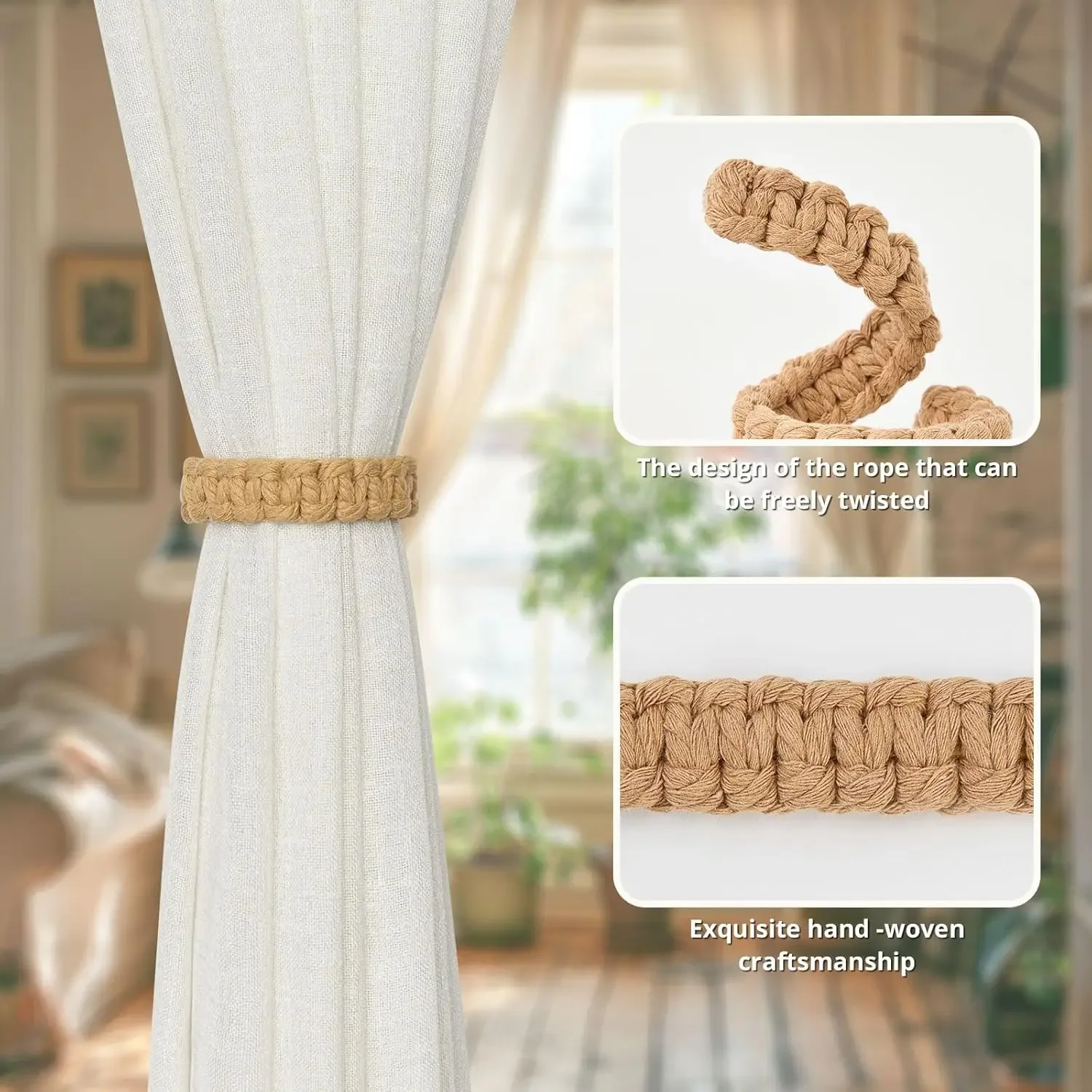 Thumbnail 2 - #17 Latest Curtain Holdbacks & Tassels Offers