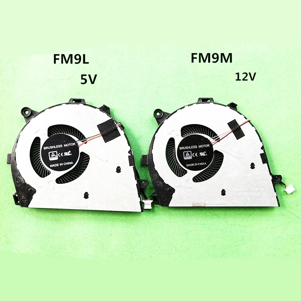 

NEW CPU Cooling Fan for Lenovo IdeaPad 5-14IIL05 AIR-14ARE 2020 2021 DC12V DC5V FM9M FM9L