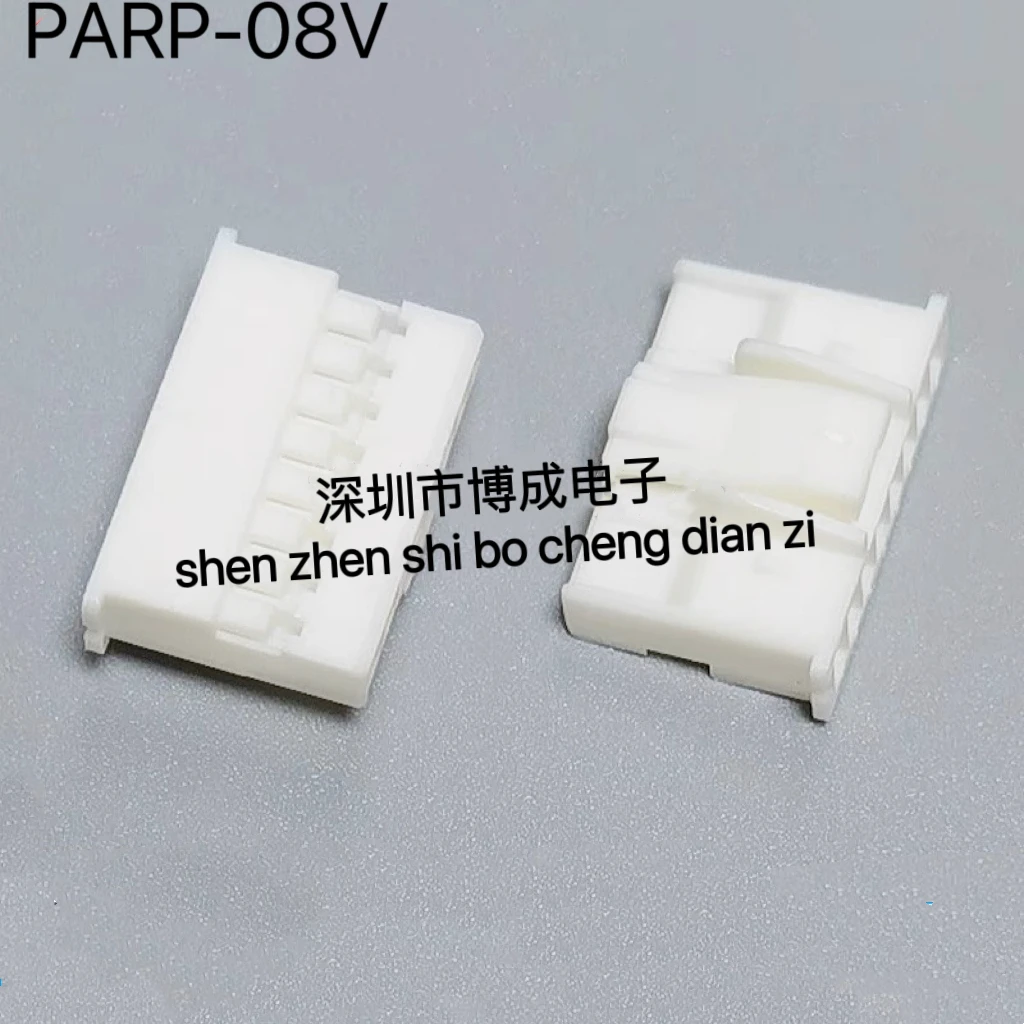 10Parts,  CONN RCPT HSG 8POS 100% MM   PARP-08V, 2.00, new