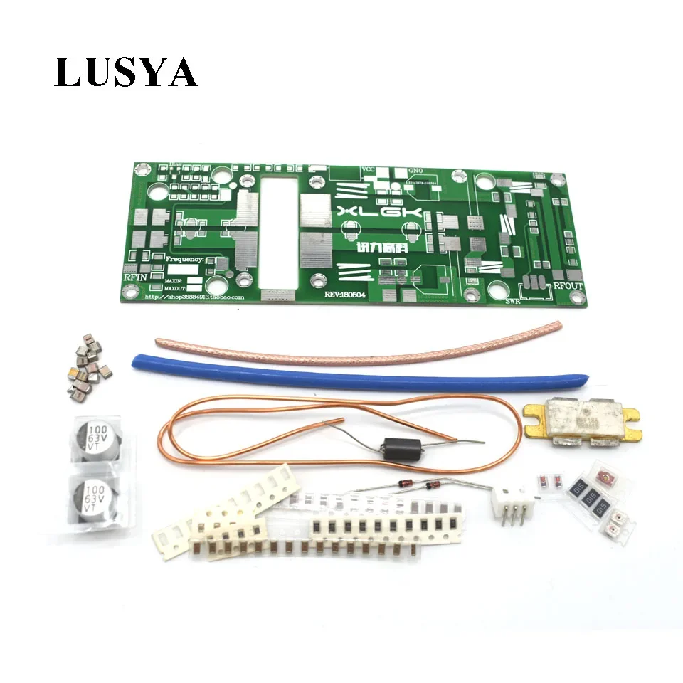 Lusya UHF 100W FM 400Mhz-470Mhz RF Power Amplifier Board DIY KITS For Ham Radio