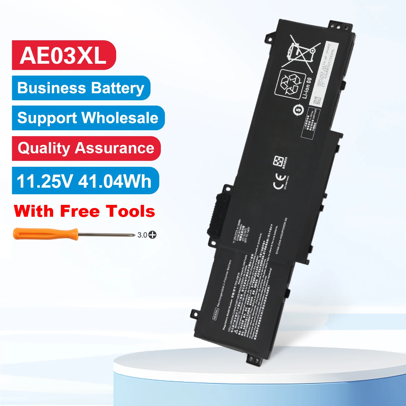 KingSener AE03XL Laptop Battery For HP 240 245 250 255 256 G10 14-EP 14-EM 15-FD 15Z-FC 14Z-EM HSTNN-OB3E N20951-AC1 41.04WH