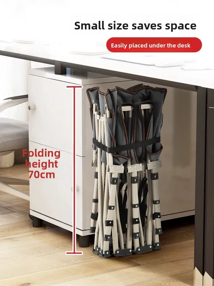 

Rollaway bed Single bed Office nap, recliner for home use, simple portable camp bed