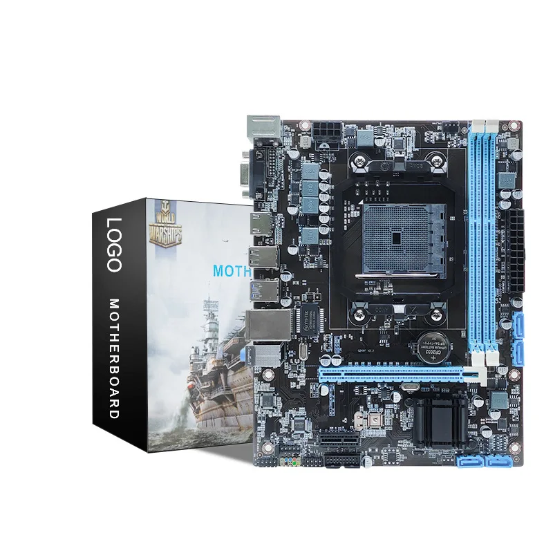A520 DDR4 desktop computer host e-sports game main board AM4 main board supports AMD third generation