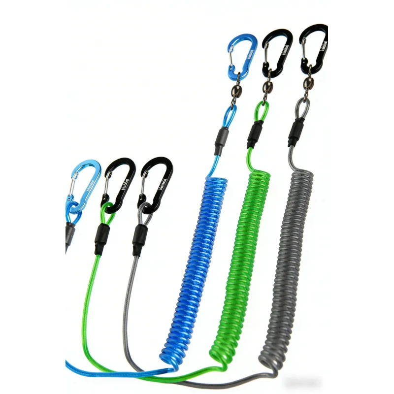 

3PCS Heavy-Duty Fishing Lanyard Kayak Paddle Leash Paddle Board Fishing Rod Tie Rope Essential Fishing Gear Accessory
