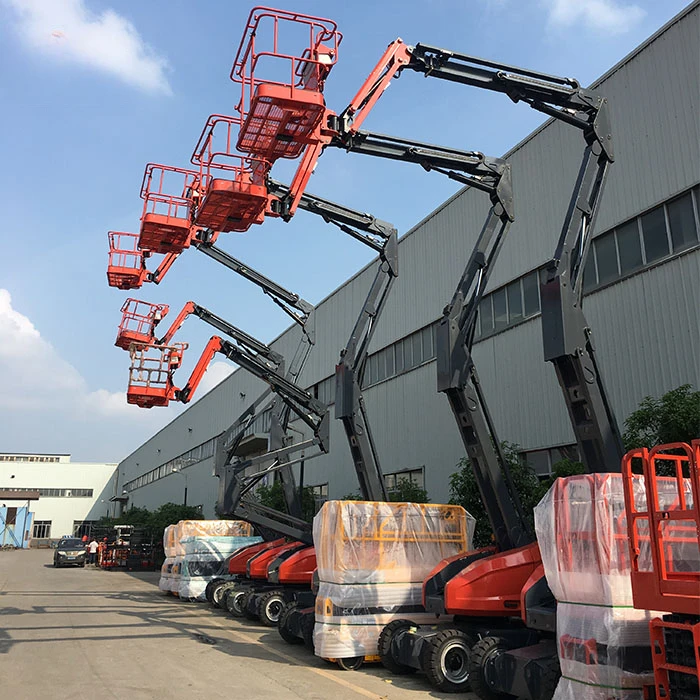 YG 20M Diesel Power Self-Propelled Small Articulating Boom Lift Platform Factory Price for Sale