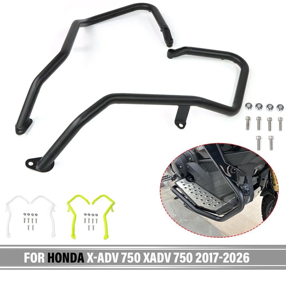 Per HONDA X-ADV 750 XADV750 2017-2026 2025 2024 Moto Crash Bar Telaio di Protezione Del Motore Guard Paraurti Protezione Accessori