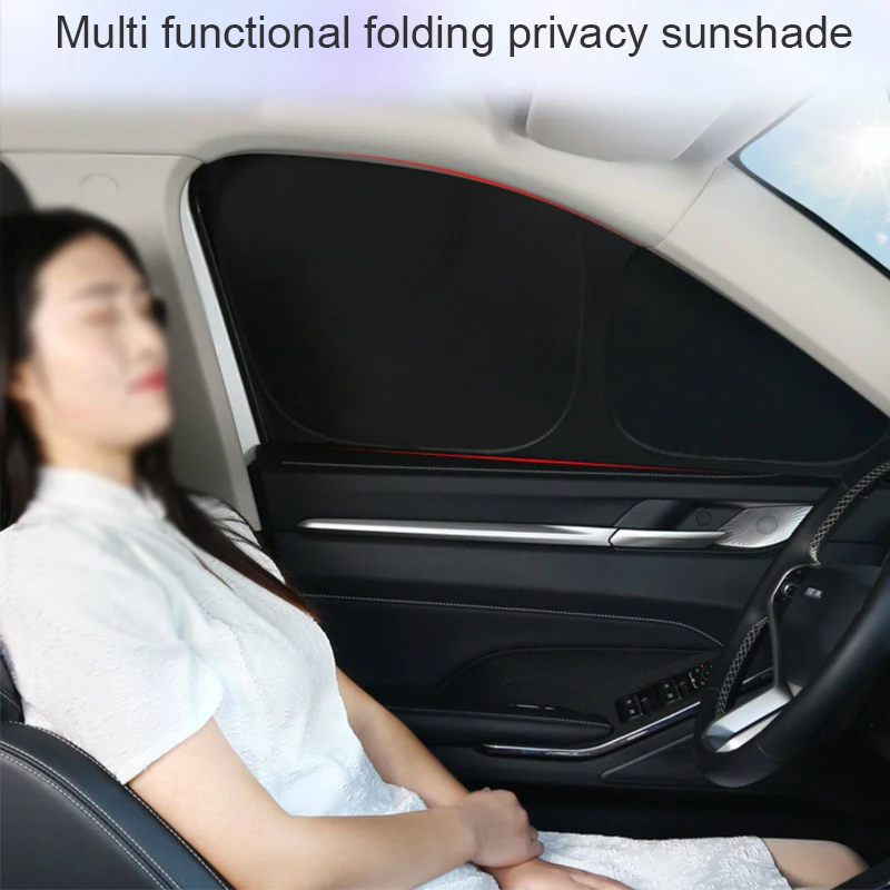 

Car Polyester Window Privacy Sunshade Cover For NIO ET5 ET5T 2022-Present Auto Anti-UV Heat Insulation Protect Cover Accessory