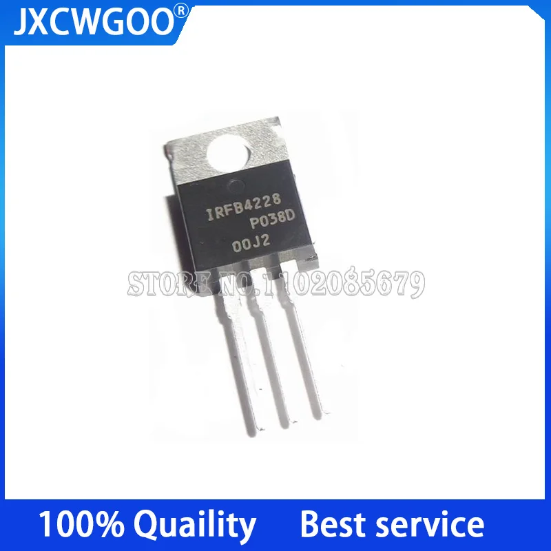 10 Uds IRFB4228PBF IRFB4228 TO-220 MOS FET 170a/150v nuevo Original