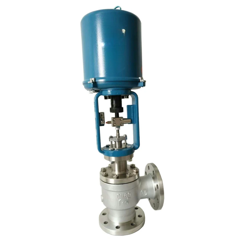 Electronic Pressure Control Valve DN50-1000 Straight Stroke Angle Stroke Flange Electric Regulating Butterfly  Eco-friendly