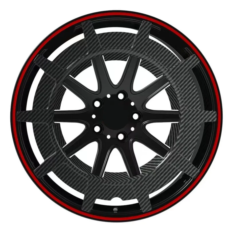 

viaol new type forged aluminium alloy carbon fiber passenger 19 20 21 22 23 24inch 5x114.3 5x112 5x130car wheels rims for Benz