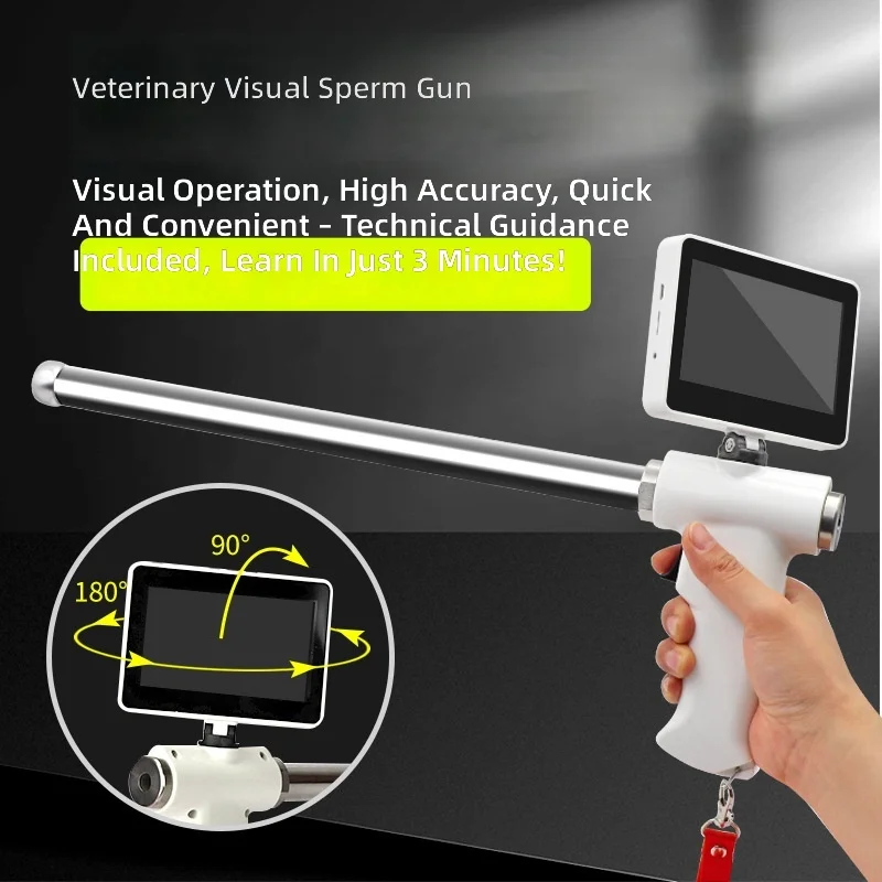 Artificial Insemination Gun, Pig Cow Horse Sheep Deer, Visual Insemination Tube, 5 in 1, Veterinary Equipment