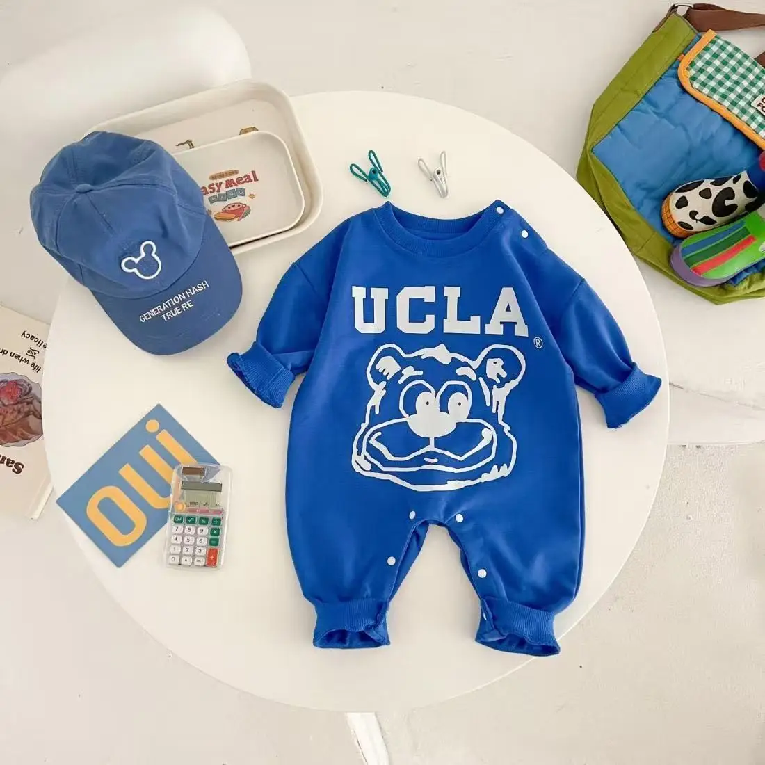 2026 New Chinese Style Baby Romper Spring Autumn Newborn Overalls Jumpsuit For Kids Toddler Bodysuit New Born Baby Items Outfit