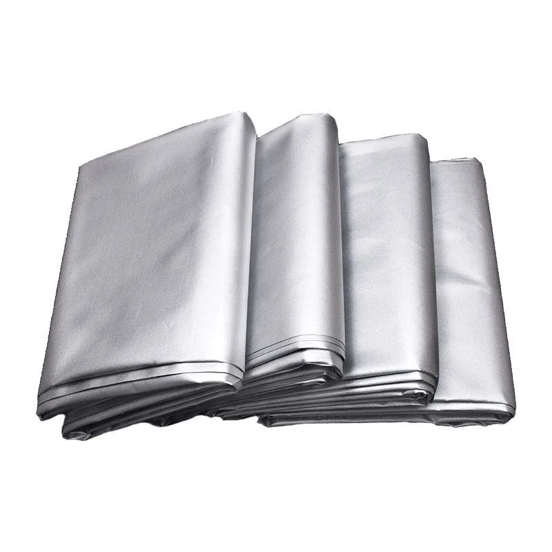 

Full Blackout Oxford Fabric Double-sided Silver Sunscreen Heat Cloth Insulation Curtain Tent Sunshade Car Cover Fabric