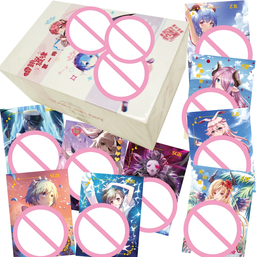 Kolekcja Kart Heart Melody - Booster Box, Anime, Śliczna Dziewczyna, Słodka Spotkanie, Prywatna Pokusa, Bogini, Rzadkie Karty, Prezent na Urodziny