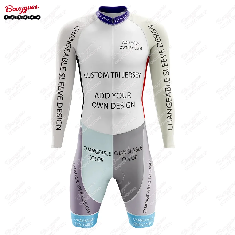 2024 Personalized Customized Team Bike Uniform Four Seasons Racing Road Bike Cycling Clothing Maillot Ciclismo Hombre DIY Design