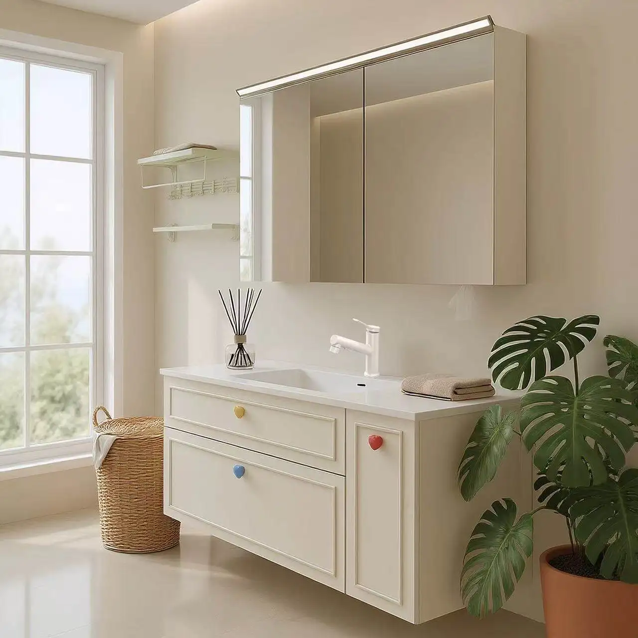 

Love handle, ceramic basin bathroom cabinet combination, toilet washbasin washbasin