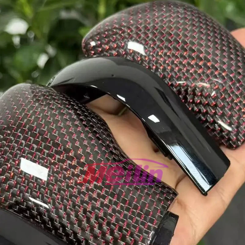 Suitable for Volkswagen Passat CC Golf Tiguan MK6 Shangku custom forged carbon fiber side cover change head,