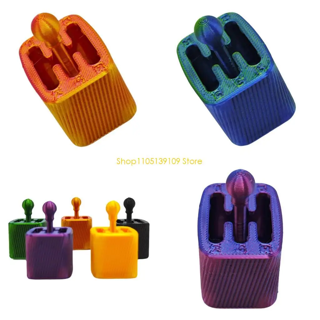 

Shifter Knob Keyring Creative Automotive Decors Practical Management Tool