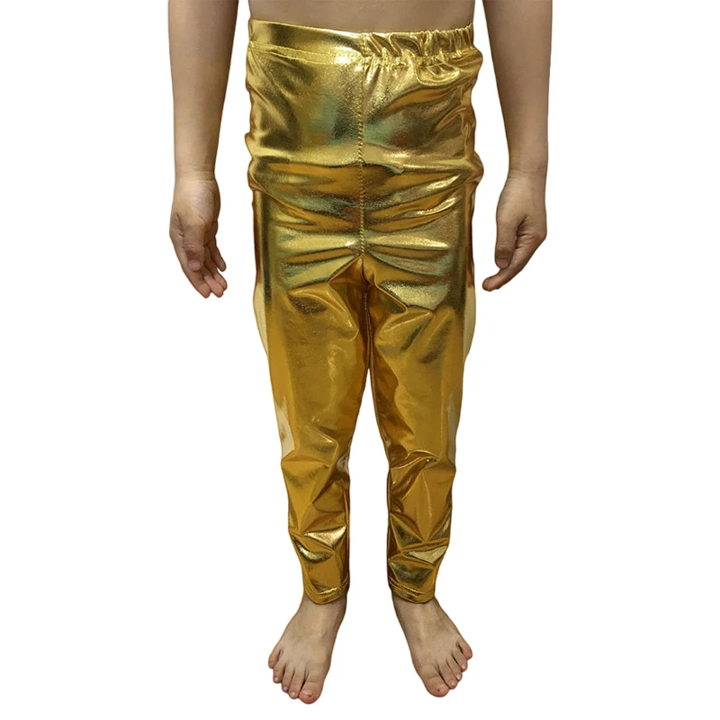 Long-length pants, shiny leather, jazz dance,  modern dance, hip-hop performance, stretchable pants for both men and women.