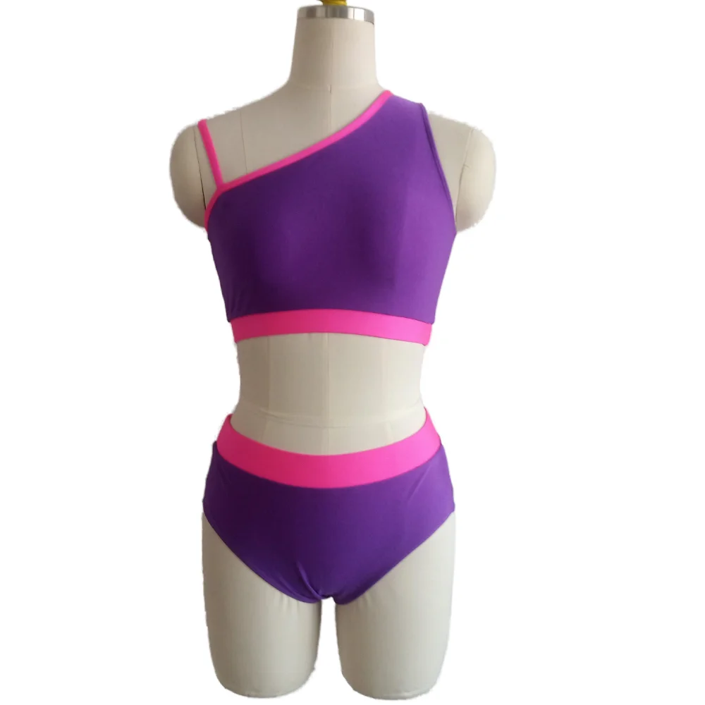 Kindermeisjes Detailhandel En Groothandel Nylon/Lycra Mesh Moderne Dans Ballet Body Suit Training Pak Dansschool Groep Performance